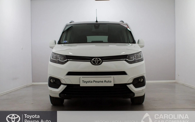 Toyota Proace City Verso cena 118900 przebieg: 74079, rok produkcji 2020 z Warszawa małe 191